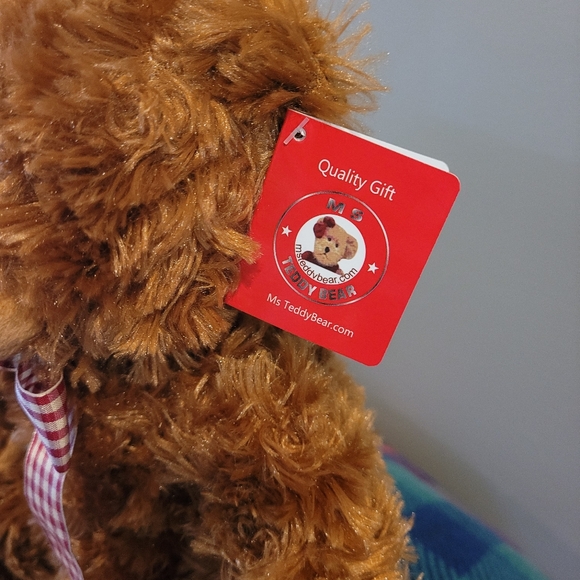 Ms. Teddy Bear Plush NWT - Picture 2 of 4